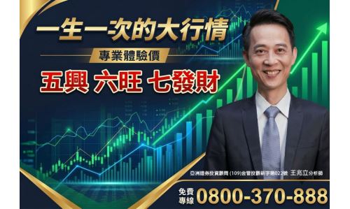 王兆立分析師【五興 六旺 七發財】專案
