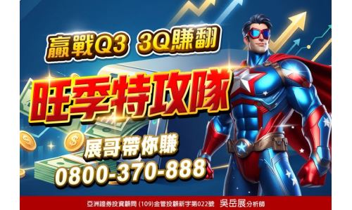 吳岳展分析師【旺季特攻隊】專案